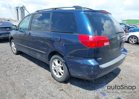 2004 Toyota Sienna Xle z USA, uszkodzony, nr VIN 5TDBA22C54S021728